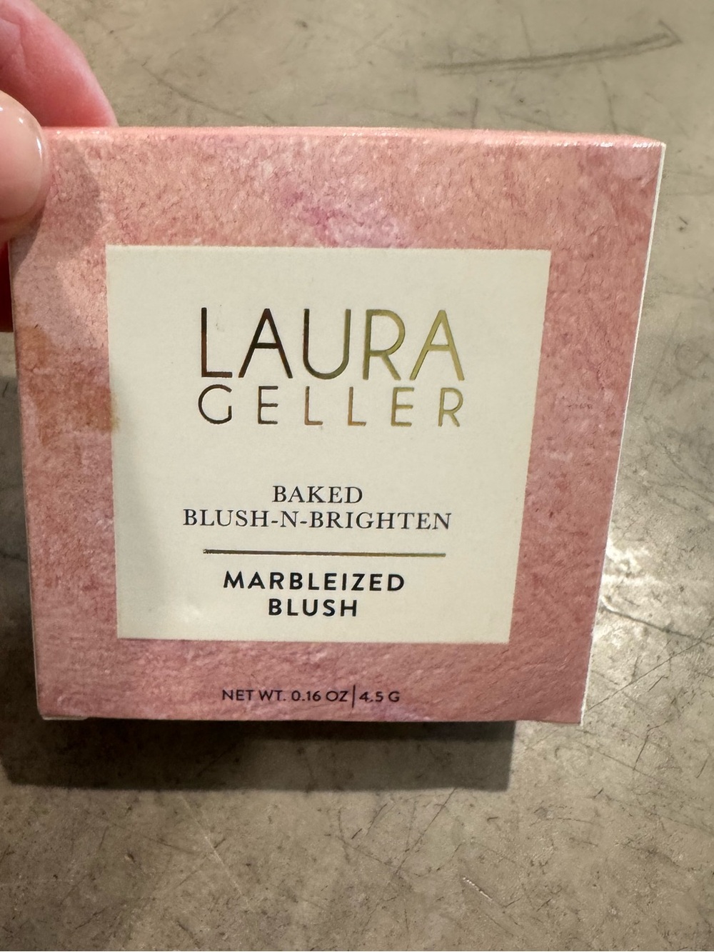 Laura Geller Marbleized Baked Blush-n-Brighten  in Ethereal Rose🩷BRAND NEW